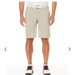 GRAND SLAM Mens On Course Heathered Stretch Performance Golf Shorts